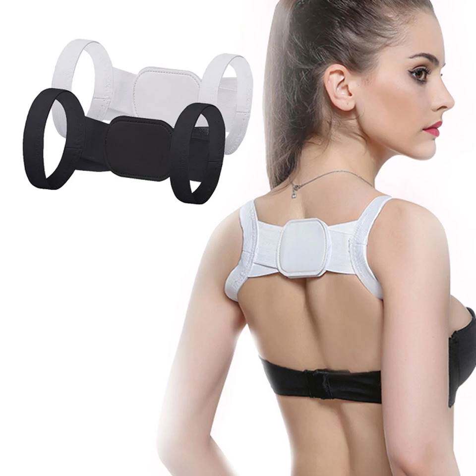 Adjustable Posture Corrector Back Support Shoulder Belt Rect