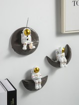 Astronaut wall decoration astronaut wall hanging light luxury living room table pendant childrens room bedside background wall Nordic