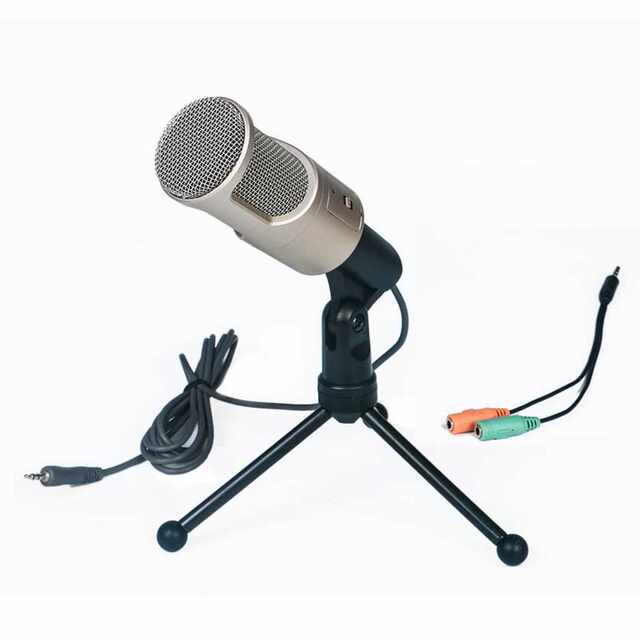 .5mmDesktopMicrophoneCondenserMicwithStandforPCCom