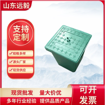 SMC polymer integrated threading well resin weak current well plastic finished well hand hole street light well without brickwork