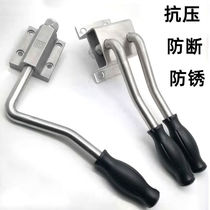 Seafood Steam Cabinet Steamed Rice Door Handle Stainless Steel Big Steam Room Handle Large Oven Steam Box Door Accessories Steamed accessories)