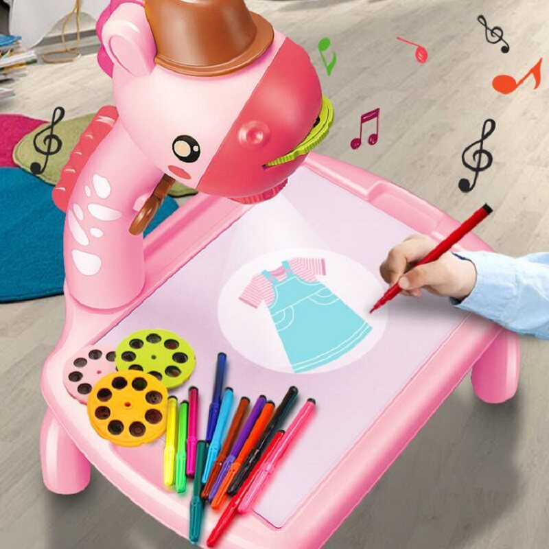 Children's toy girls 2021 new drawing puzzle Little girls 6 girls 3 years old 7 One 9 birthday present