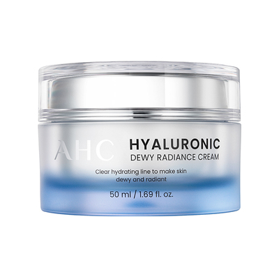 AHC 玻尿酸小神仙面霜50ml补水保湿滋润焕亮水光官方旗舰店正品
