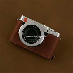 Leica/Leica D-LUX109 Leica D-LUX7 가죽 케이스 카메라 가방 보호 커버 베이스 하프 세트에 적합한 소가죽