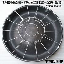  Round cement pig trough mold piglets feeding trough piglets food trough Cement twin plastic square food trough mold