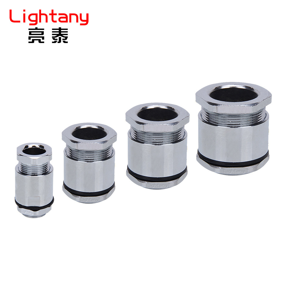 TJ Clamping Marine Stuffing Box Metal Cable Waterproof Gland Brass Chrome Plated IP54 L-TJ - Taobao