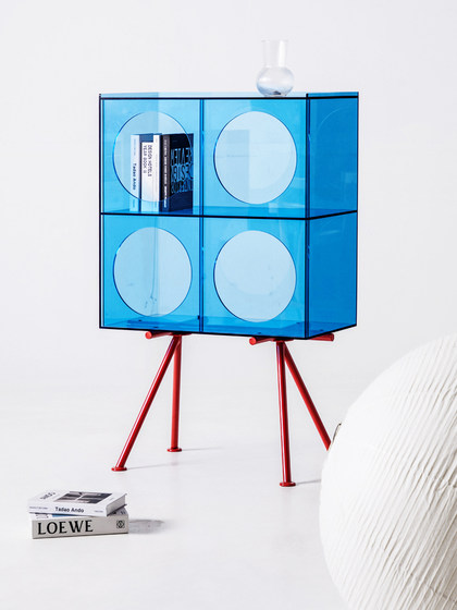 灰方亚克力网红酒柜手办柜小边柜靠墙落地玄关柜客厅创意收纳柜