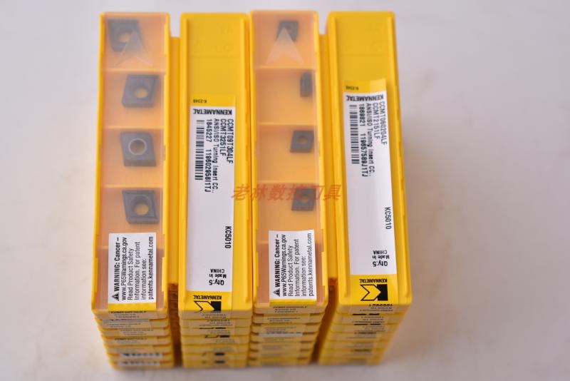 Kenner numerical control blade rhomboid small inner hole cutter head stainless steel ultra-hard alloy CCMT060204LF KC5010