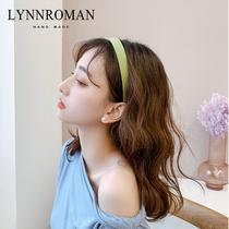 2020 Spring Girl Sweet Broadband Hairband Women Joker Simple Going Out Korea Hairpin Net Red Non-Slip Pressure Head Hoop