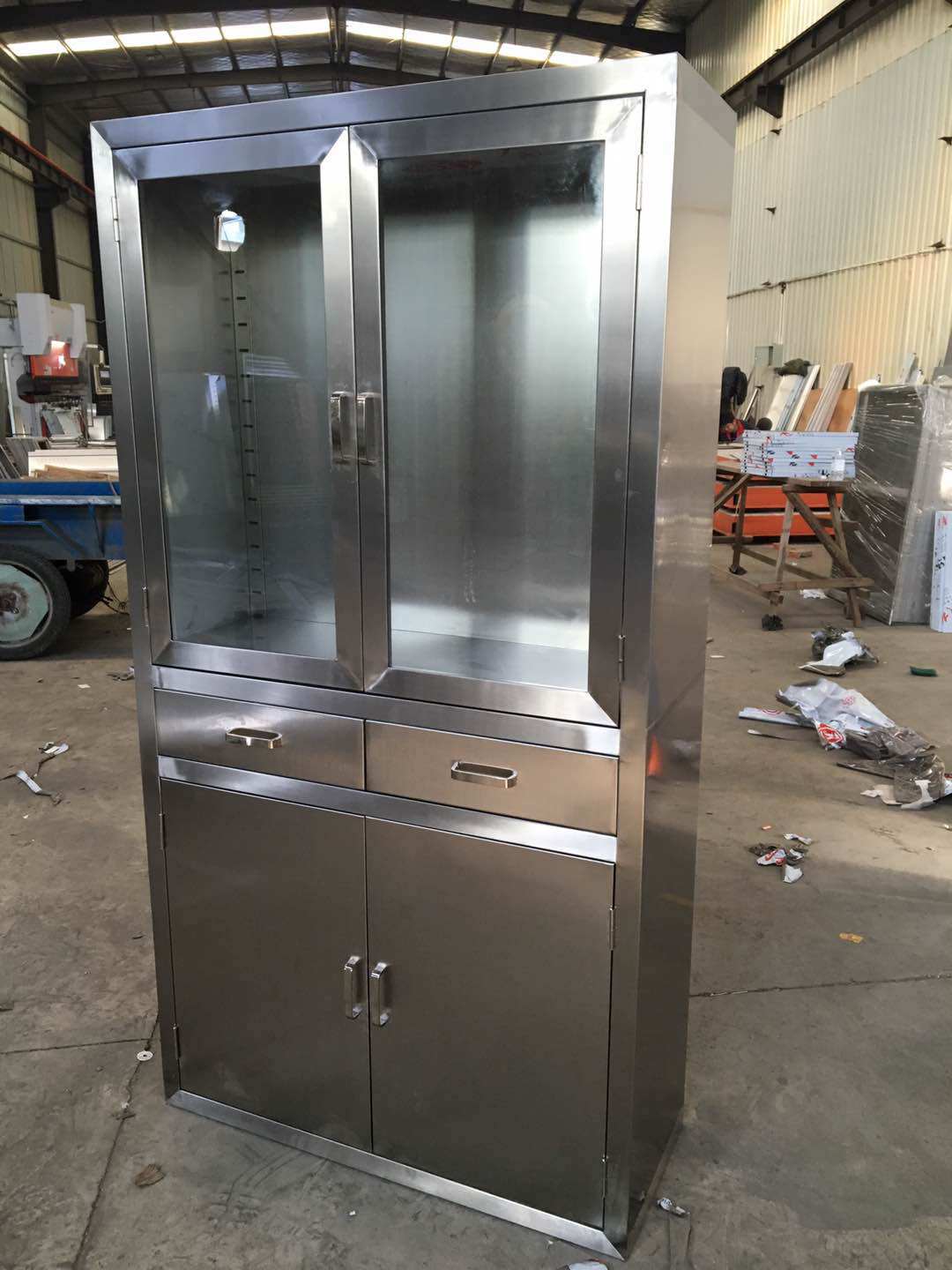 Manufacturer Direct Selling Stainless Steel Ground Medicine Cabinet Stainless Steel Appliances Cabinet Custom Stainless Steel Wardrobe Shoes Cabinet-Taobao