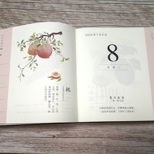 国图书店正版现货 蔬时生活2020年生活日历 非药而愈团队编著 顺应二十四节气打造简而美的蔬食生活 健康养生书籍民主与建设出版社