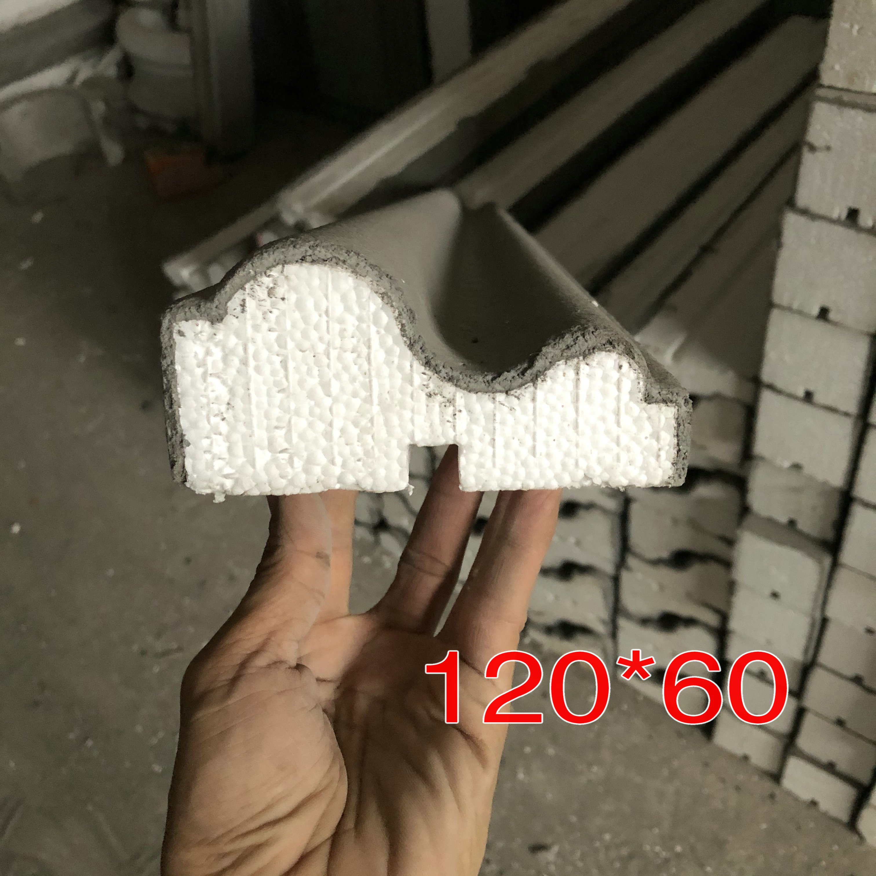 Custom eps window frame foam line window cover bag edge window frame window sill door set decorative waist line exterior wall frame cover
