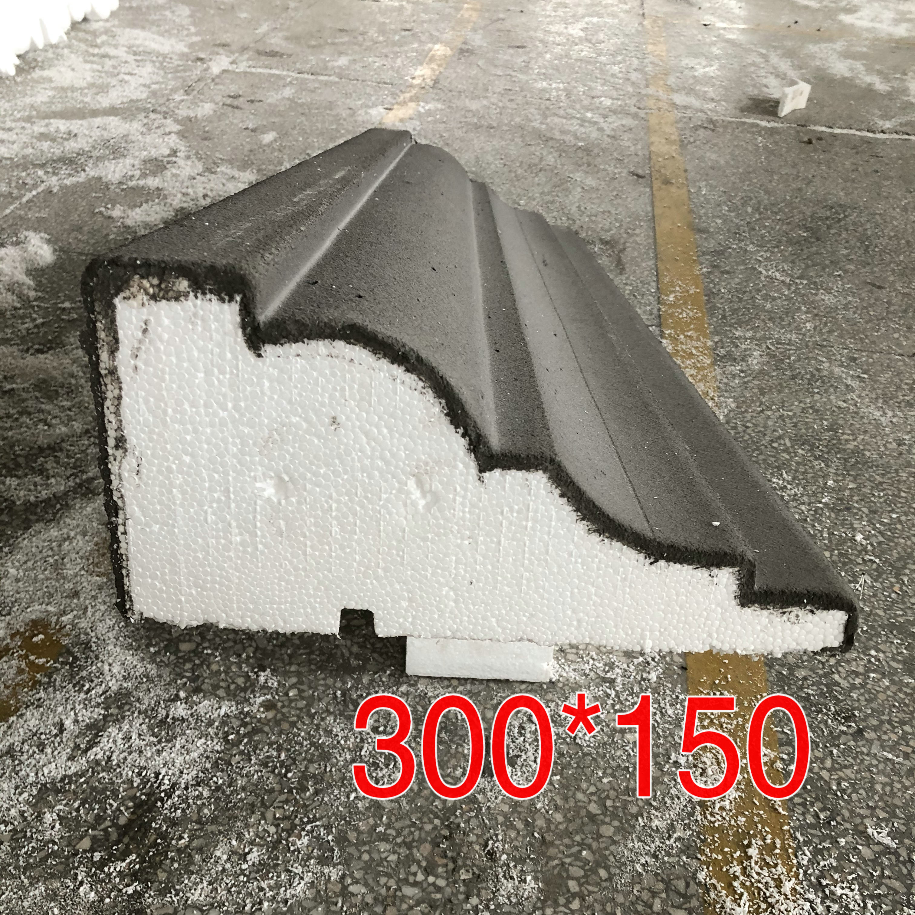 Chinese-style outdoor wall villa door head eps foam European-style waistline cornice gutter drip line eaves decorative line