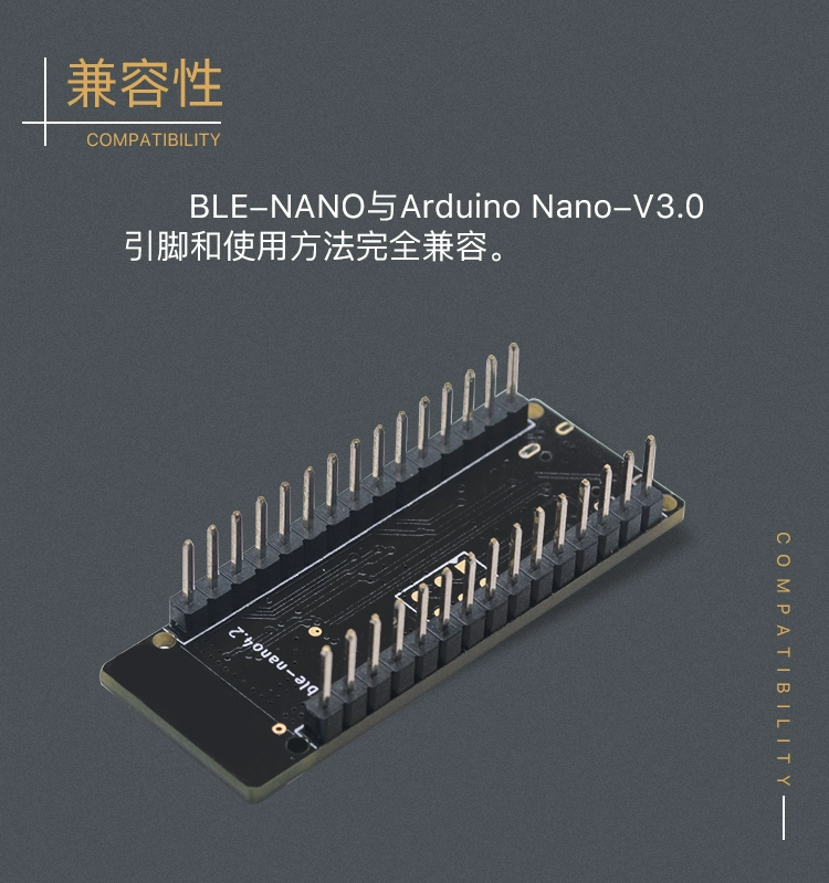 Thích hợp cho phiên bản nâng cấp Arduino Nano/Bo mạch chủ CC2540 BLE Bluetooth 4.2/Ble-Nano tích hợp