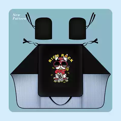 Large-scale work thickened sunshade men's electric car Summer Wind is lengthened by small models, spring and summer are cute