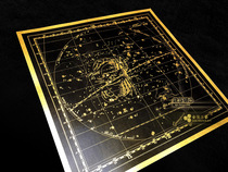 Cancer 12 constellations 12 constellations European universe celestial body picture gold leaf poster decorative painting