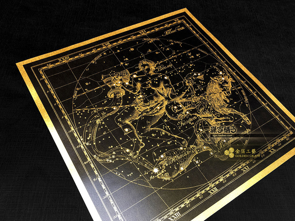 Aquarius Aquarius Capricorn South Fish Light Ball Constellation Poster Decorative Painting