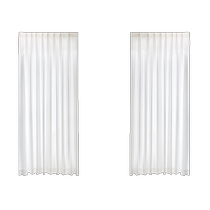 Quanyou Whole House Customized Window Screen Curtains 2023 New Style Bedroom Living Room Bay Window Cream Gauze Curtains Free of Punch Curtains