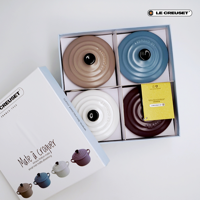 Le Creuset Germany imported cool see colour mini ceramic pot of stew pot pot multi - purpose pot 4 times