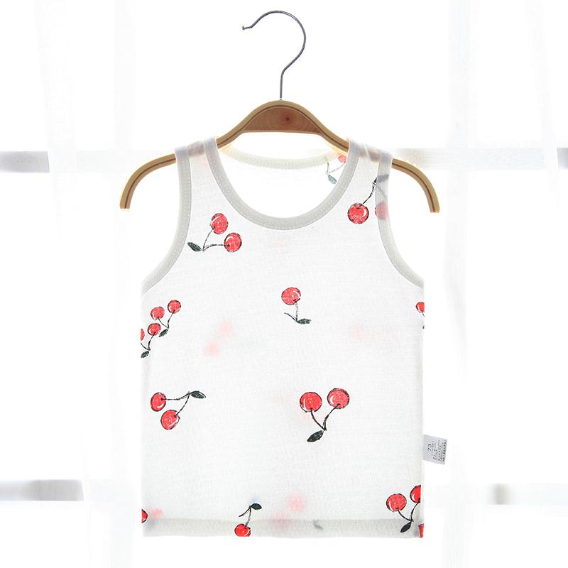 Đầu bé nhỏ vest mùa hè mỏng sexy thường childrens mùa hè váy sling nhỏ 2019 cậu bé thực tiễn mới.