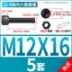 M12*16 (5 подходов)