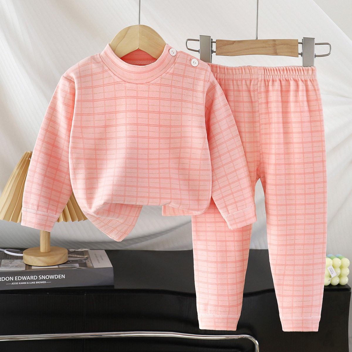 Children's home clothes set autumn and winter men's clothing