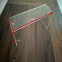 U -shape высокий 12 см прозрачный