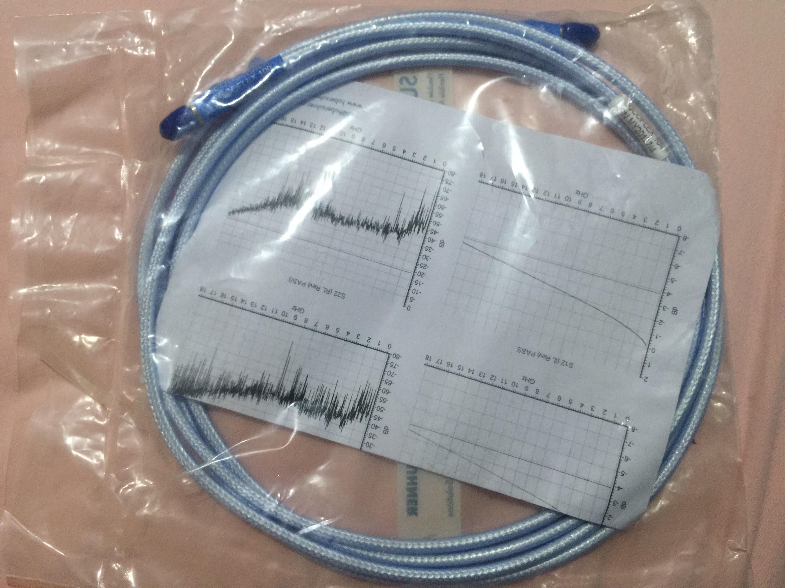 HUBER SUHNER NEWS SUCOFLEX FLEXIBLE MICROWAVE CABLE ENDS SMA PUBLIC HEAD