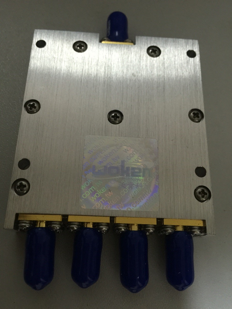 Brand new Waken 0 RF 5-6GHz Frequency 4 Way Divider1 points 4 power divider 0120A04056002D
