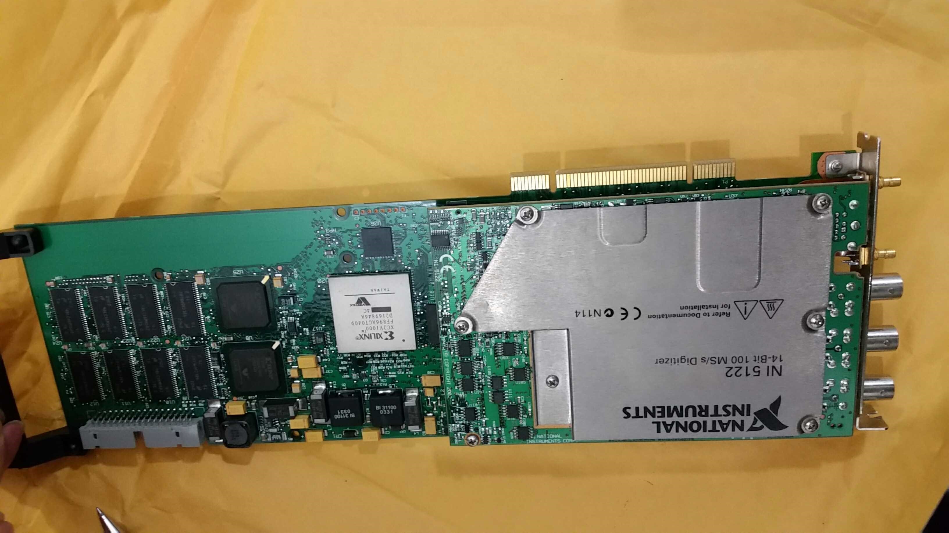 Good original dress NI PCI-5122 data for the collection card spot