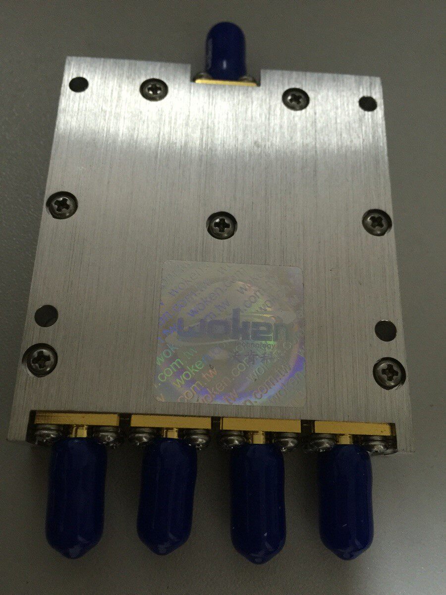 Brand new Waken 0 RF 5-6GHz Frequency 4 Way Divider1 points 4 power divider 0120A04056002D