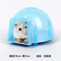 Полукрасная ледяная комната синяя