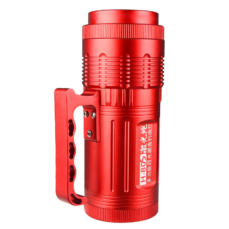 Spike Apex T30L Fishing Light Night Fishing Light Super Bright Big Merled Night Fishing Light Bench Fishing large laser gun H80s