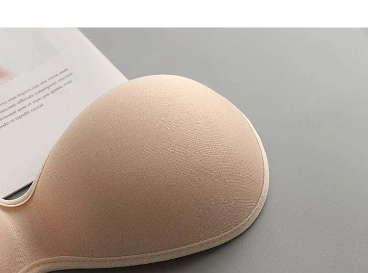 Ngực pad nữ một mảnh bọc ngực chèn đồ lót ống trên cùng làm đẹp trở lại phong trào tập hợp ngực nhỏ dày trên miếng bọt biển - Minh họa / Falsies đệm ngực silicone