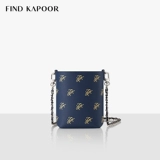FIND KAPOOR Маленькая синяя сумка на одно плечо