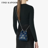 FIND KAPOOR Маленькая синяя сумка на одно плечо