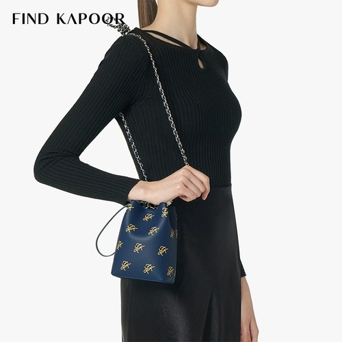 FIND KAPOOR Маленькая синяя сумка на одно плечо