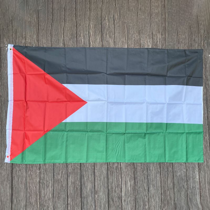 Free shipping xvggdg Large Palestine Flag Polyester 150 x-Ta