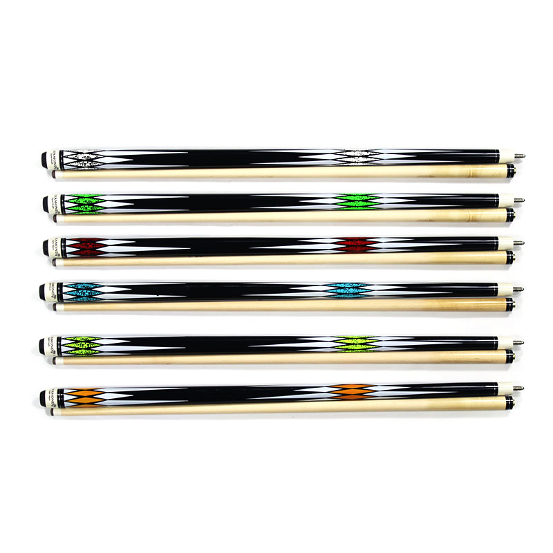 Super Decal NineBall Maple Wood 57inch Billiard Pool Cue -