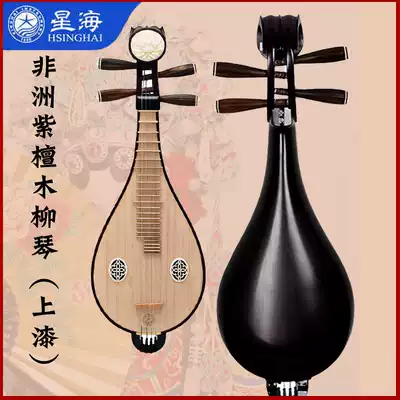 Professional rosewood fine-tuning Liuqin Xinghai Musical instrument African rosewood bracket paddles 8412 self-study beginner examination