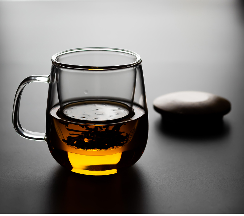 Send Yang Japanese tea separation. The creative household contracted move make tea glass office glass filter