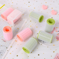 Fashionable self-adhesive hair rolls 12 pieces into the hair barrel pear flower curls bangs curls PP hair curlers air curls ladies sticky hair curlers