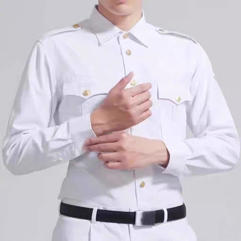 Summer White Short-Sleeved and Long-Sleeved Casual Shirts, Outdoor Quick-Drying Breathable Loose Shirts, Pure White Outer Shirts, Men's Shirts Summer White Short-Sleeved and Long-Sleeved Casual Shirts, Outdoor Quick-Drying Breathable Loose Shirts, Pure White Outer Shirts, Men's Shirts