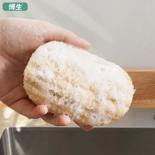 博生 Loofah, Dishwins, губчатая протекающая дом, неплотное масло, кухня чистая, удалите артефакт для загрязняющих кисточек, чтобы вымыть лафу