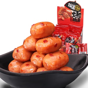 奥锦奇脆骨肠烤肠即食肉枣小香肠零食迷你香辣80粒火腿肠休闲零食