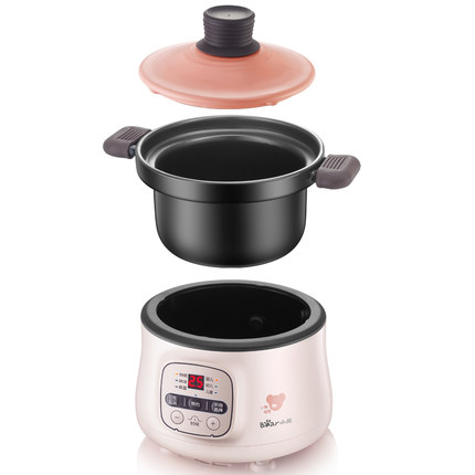 Bear Electric 0 8L Electric Casserole Accessories Ceramic Pot DSG-B08K1 Purple Casserole Lid Liner Ceramic
