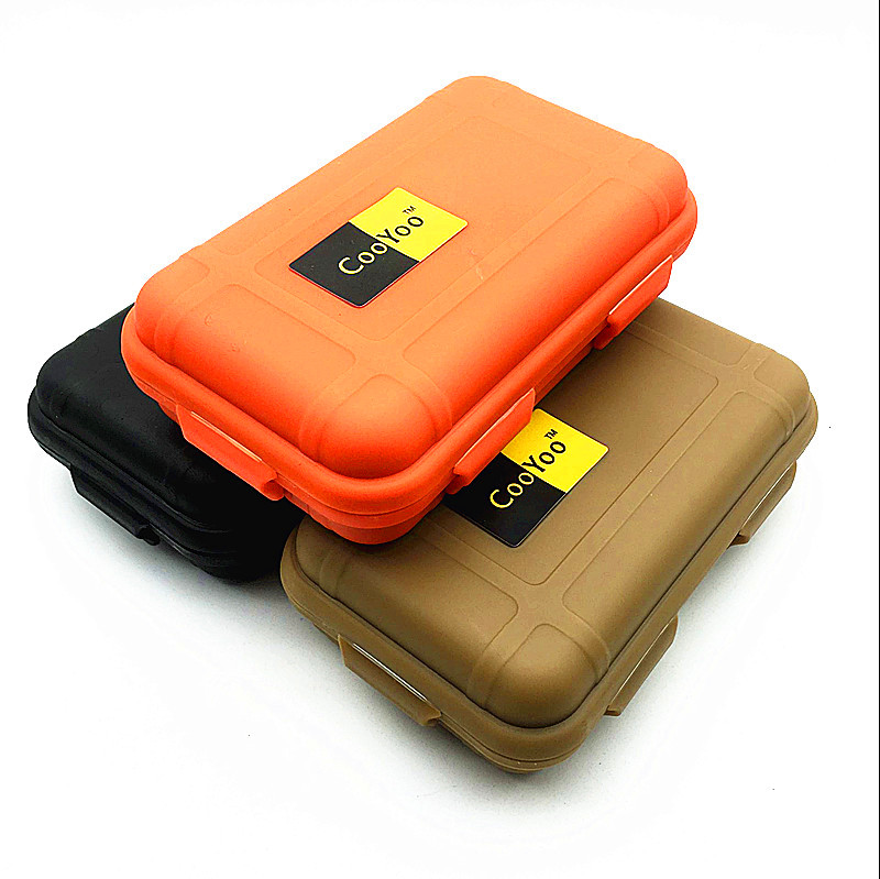 EDC Tool Outdoor Courtsuit Box Shockproof Anti-Pressure Waterproof Case Sealed Case Field Survival Containing Box