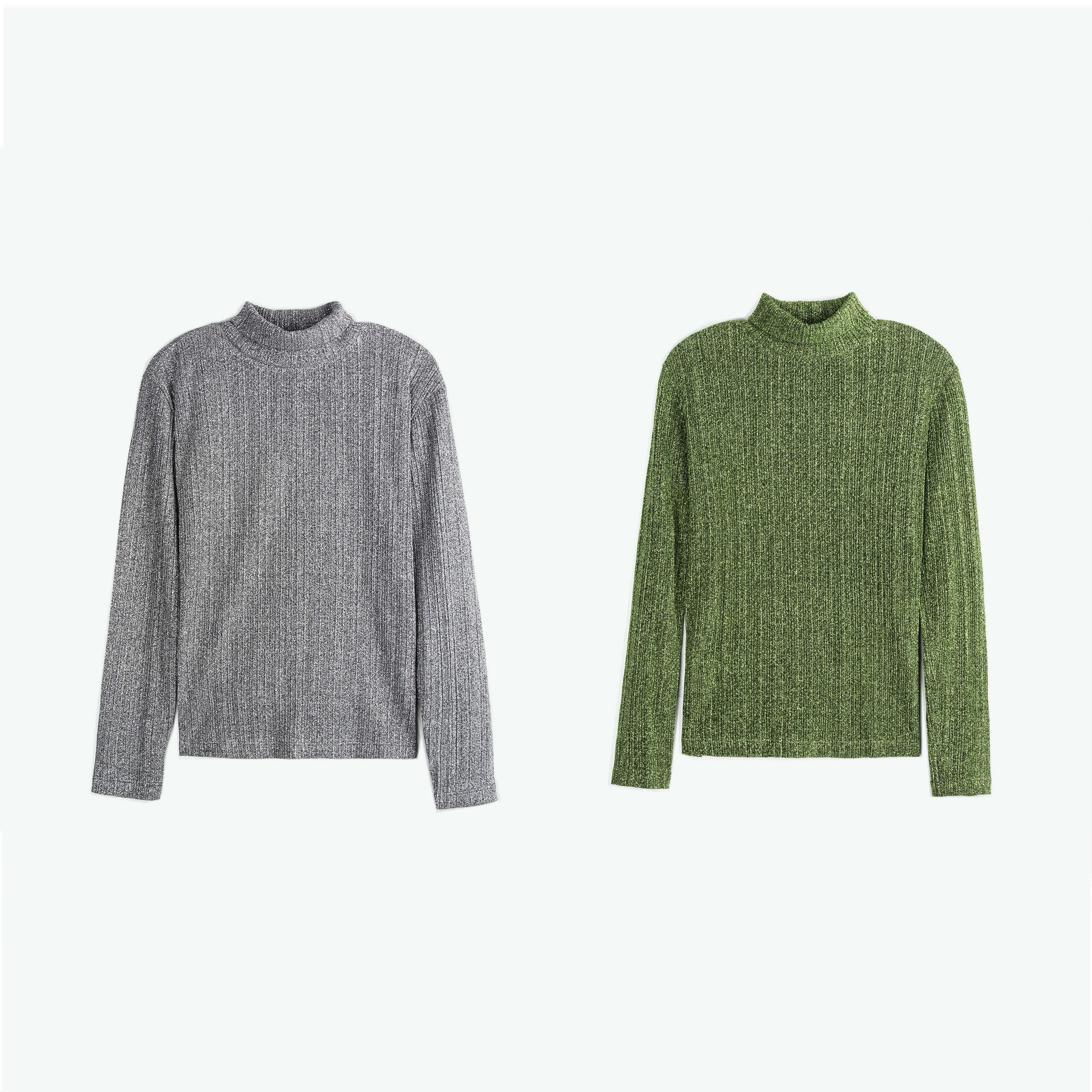 WE11DONE gold wire high collar for undershirt positive code WD-TT9-20-172