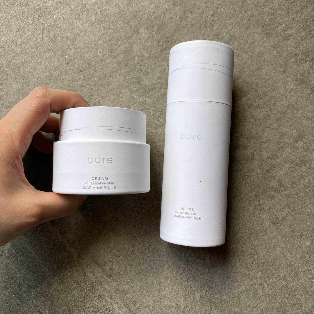 Japanese high-end small crowdsourced cream 50g not greasy net overdraft muscular water 120ml for about 23 years