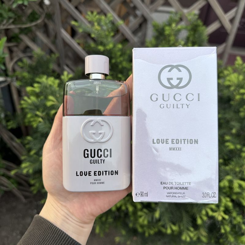 Gucci Guilty Love Mystery Valentine's Day Limited Edition Men's Fragrance Light Fragrance 90ml Edt Floral Fragrance